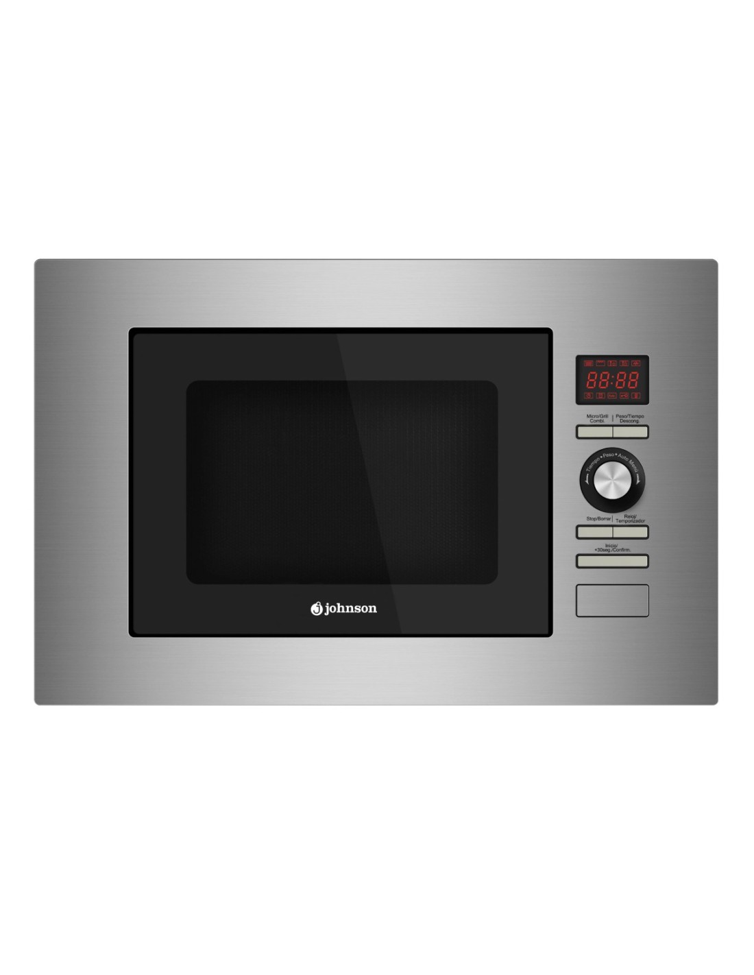 MICROONDAS DE ENCASTRE JOHNSON INOX 20L GRILL | JOMI20XINT